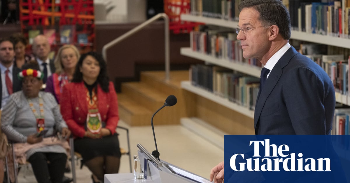 Dutch PM apologises for Netherlands&rsquo; role in slave trade